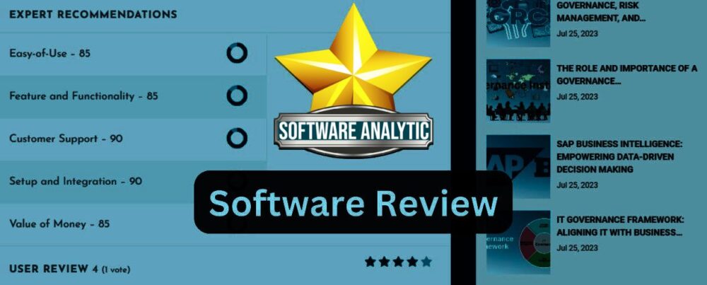 Featured: Destination for Software Reviews