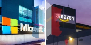 Microsoft and Amazon